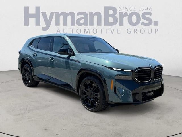2023 BMW XM XM Sports Activity Vehicle in Cape York Green Metallic — front three-quarter view